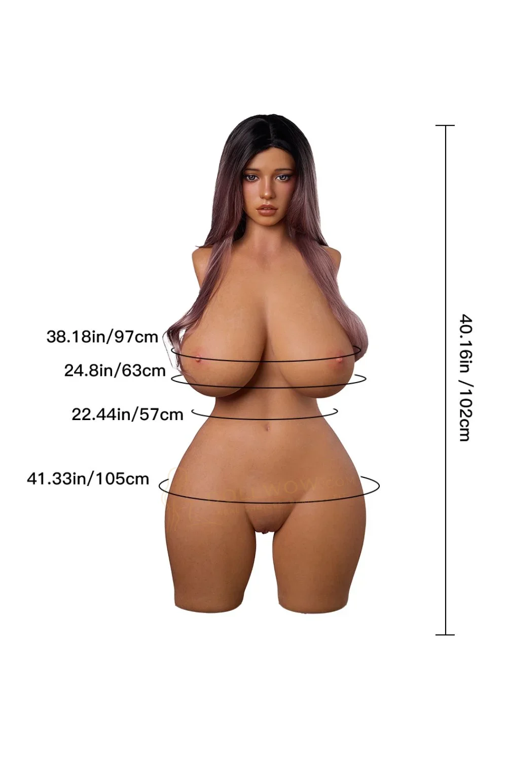 Erovenus Phoebe 102cm M-Cup Silicone — image 2 of 8