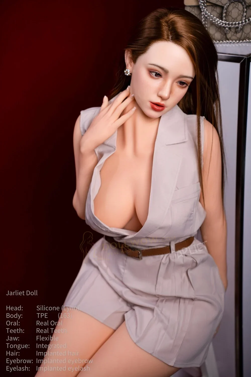 Jarliet Lynn 163cm G-Cup Silicone Head — image 7 of 16