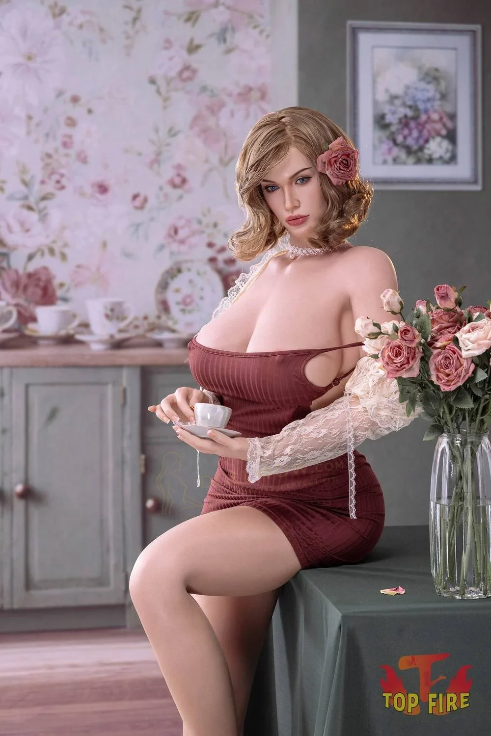 Top Fire Doll Violet 174cm G-Cup Silicone — image 6 of 23