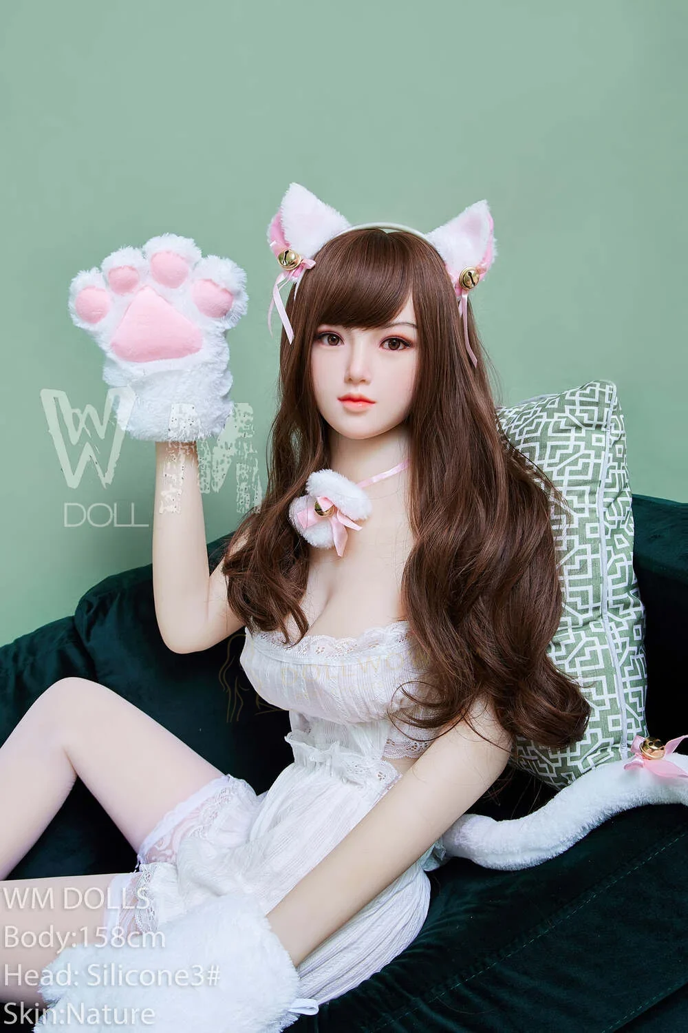 WM Imelda 158cm D-Cup Silicone Head — image 6 of 8
