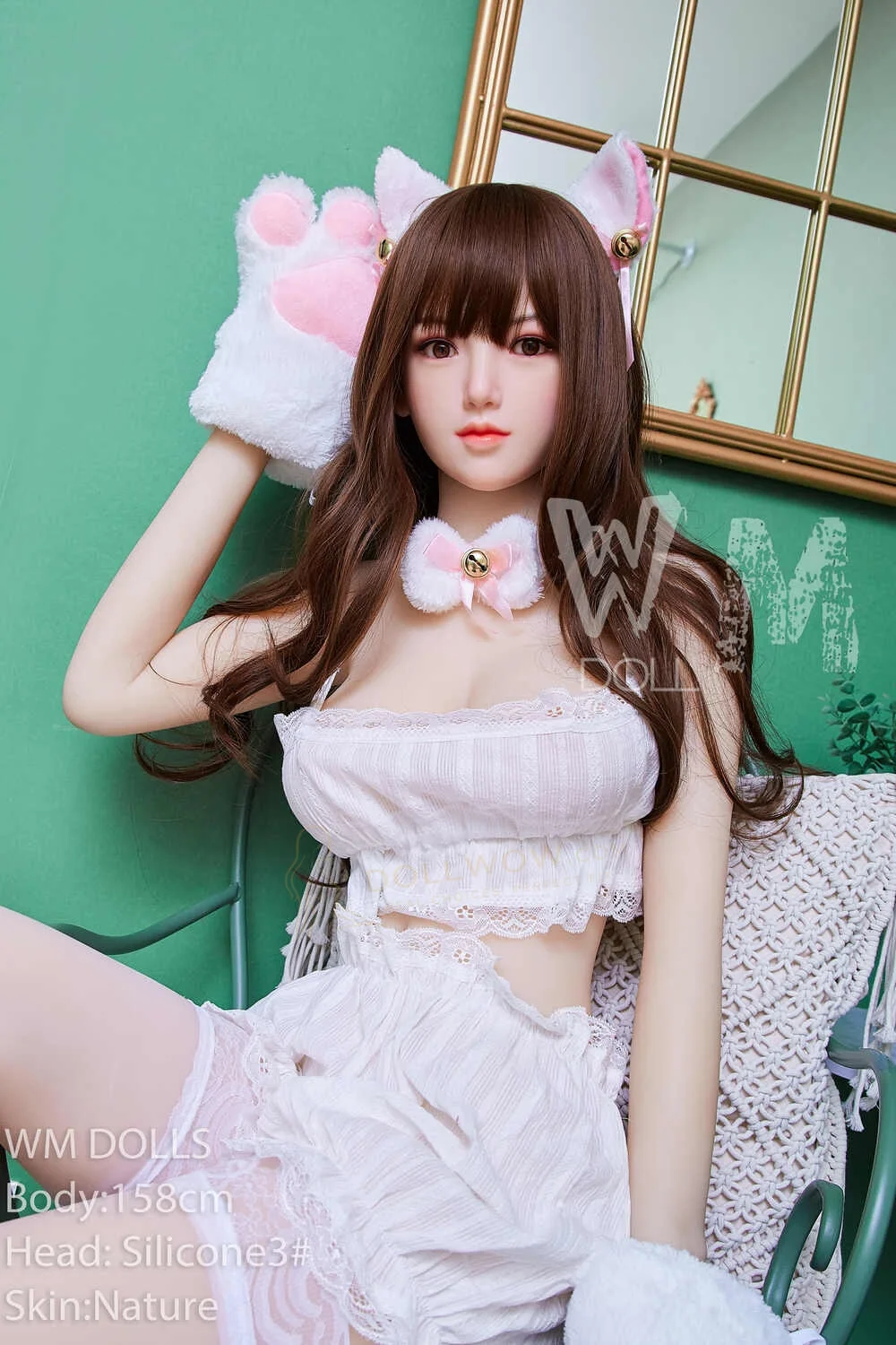 WM Imelda 158cm D-Cup Silicone Head — image 8 of 8